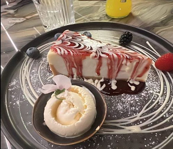 desserts Elixir Lounge & Restaurant Glasgow 