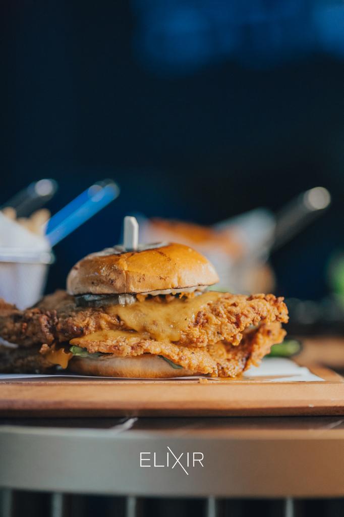 Elixir Lounge & Restaurant Glasgow burgers
